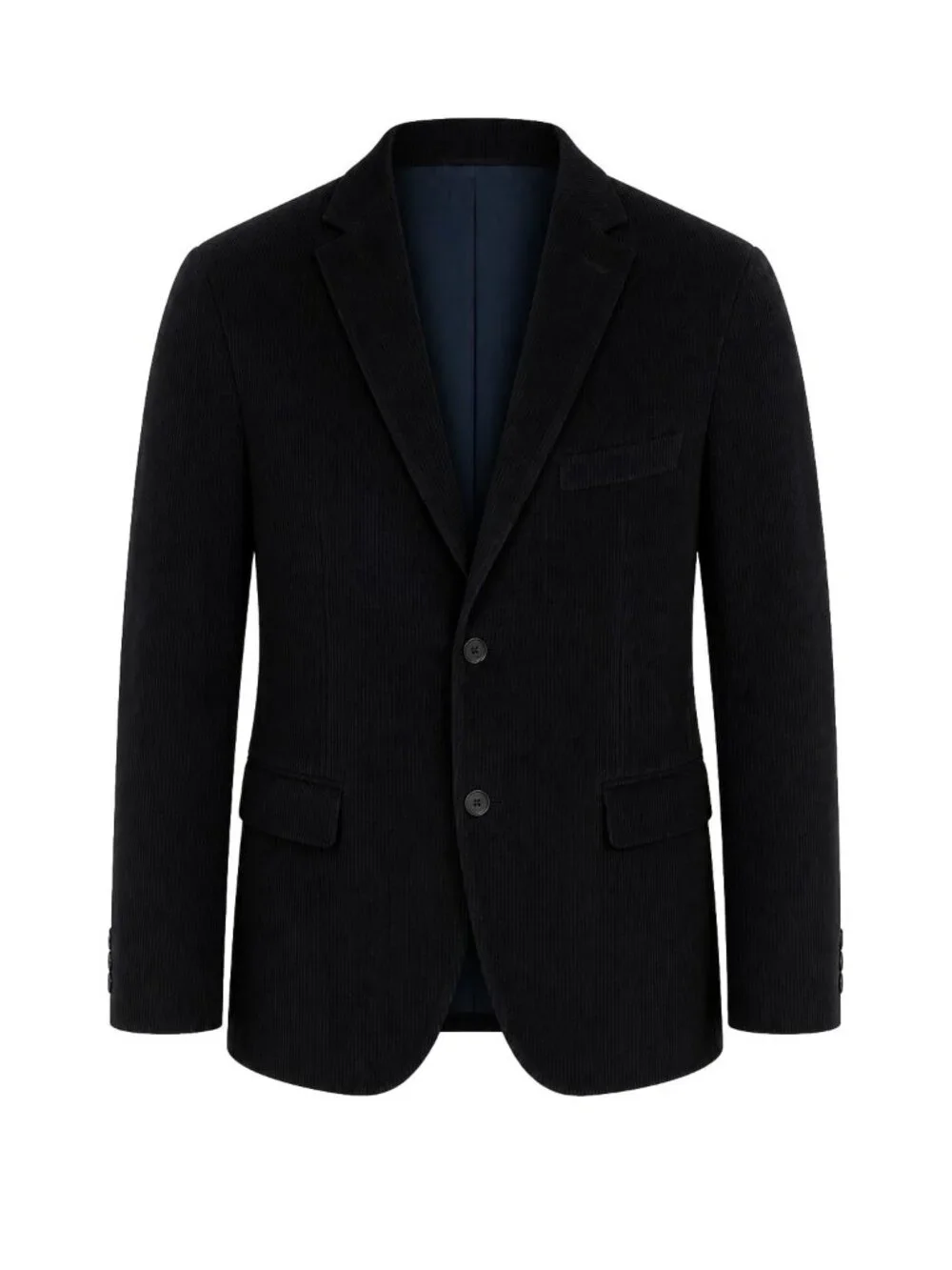 Banana Republic Men’s Black Heritage Academia Corduroy Tailored Fit Blazer 40R